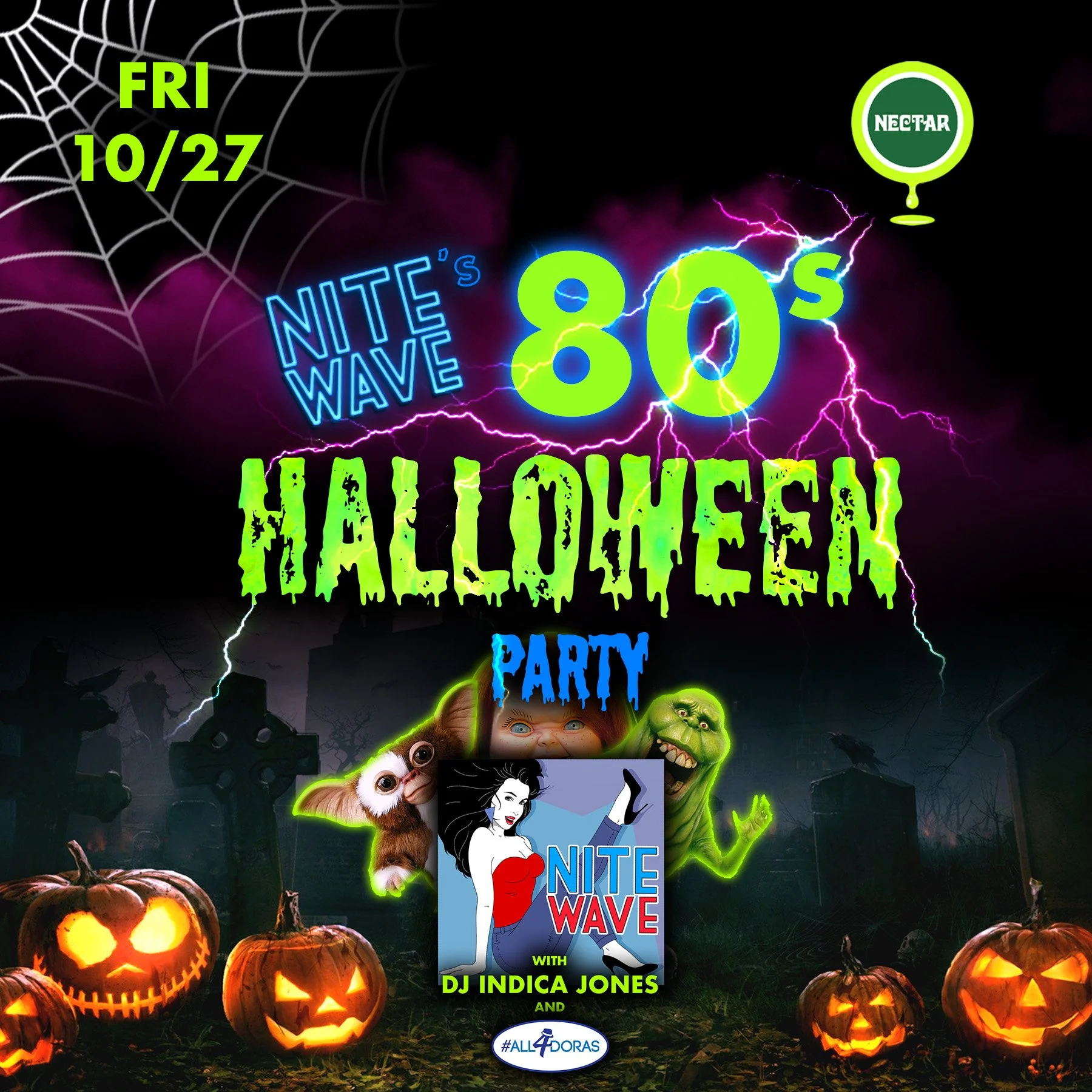 SOLD OUT* 80s Halloween Party - Seattle — Nite Wave - Live